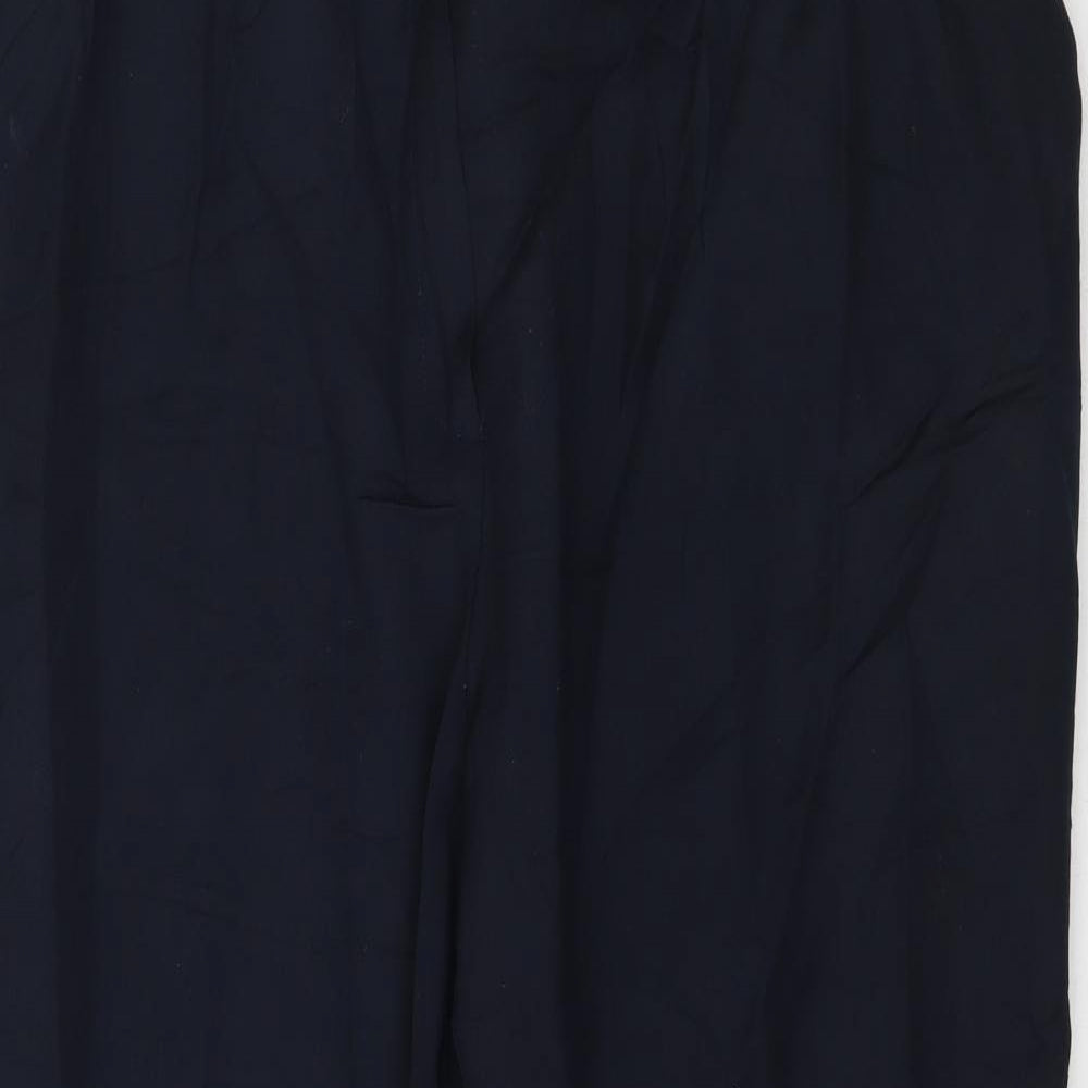 Preworn Womens Blue   Trousers  Size L L25 in