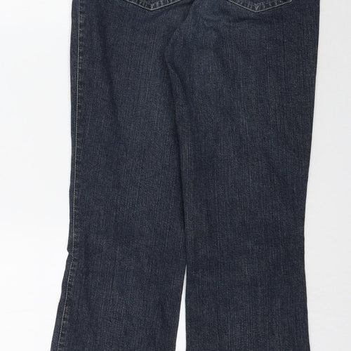 NEXT Womens Blue  Denim Straight Jeans Size S L28 in