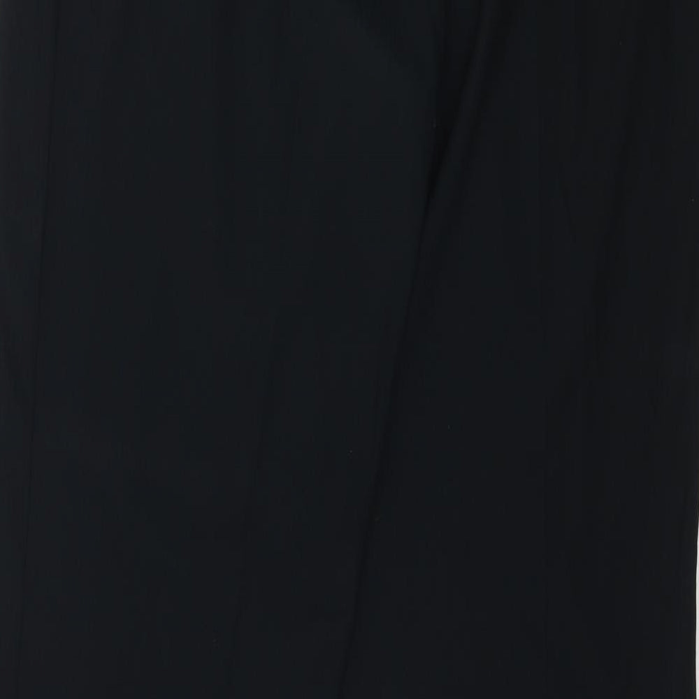 Marks and Spencer Womens Black   Trousers  Size 12 L33 in - Work Office