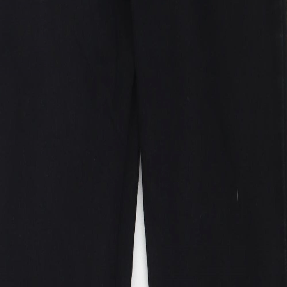 Denim Co. Womens Black  Denim Skinny Jeans Size 4 L28 in