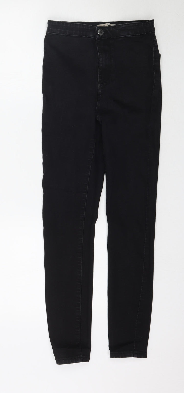 Denim Co. Womens Black Denim Skinny Jeans Size 6 L27 in