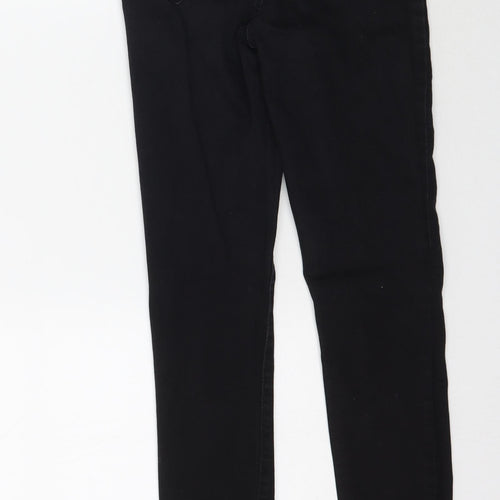 Denim Co. Womens Black  Denim Skinny Jeans Size 6 L27 in