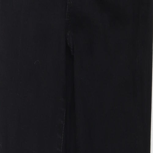 Denim Co. Womens Black  Denim Skinny Jeans Size 6 L27 in