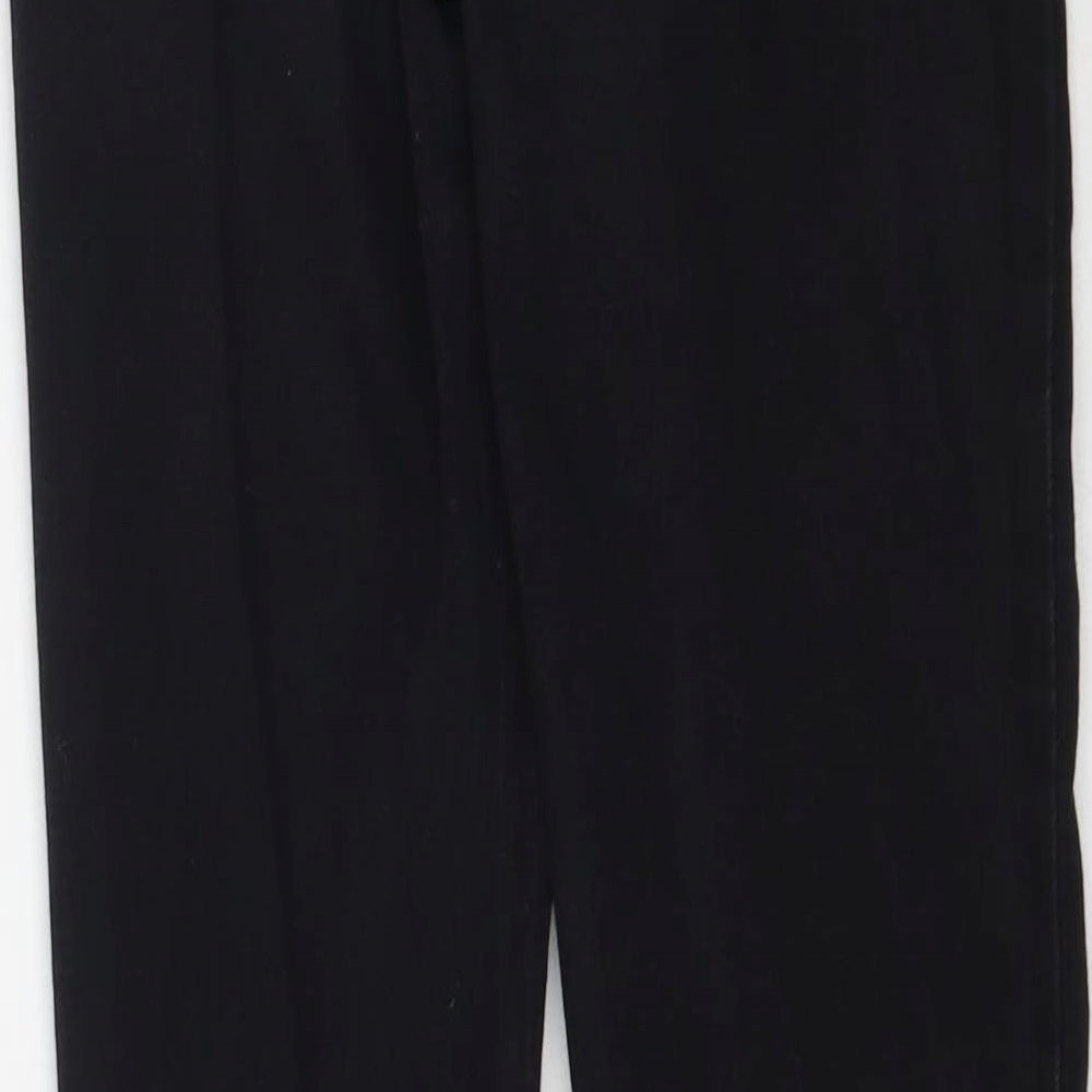 Denim Co. Womens Black  Denim Skinny Jeans Size 6 L27 in