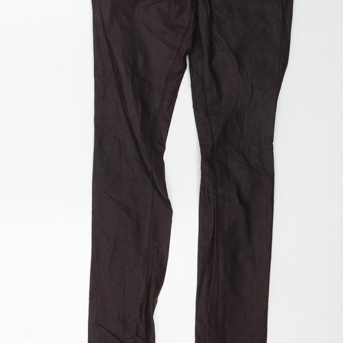 Floyd Womens Brown   Skinny Jeans Size 25 in L32 in - Faux Leather