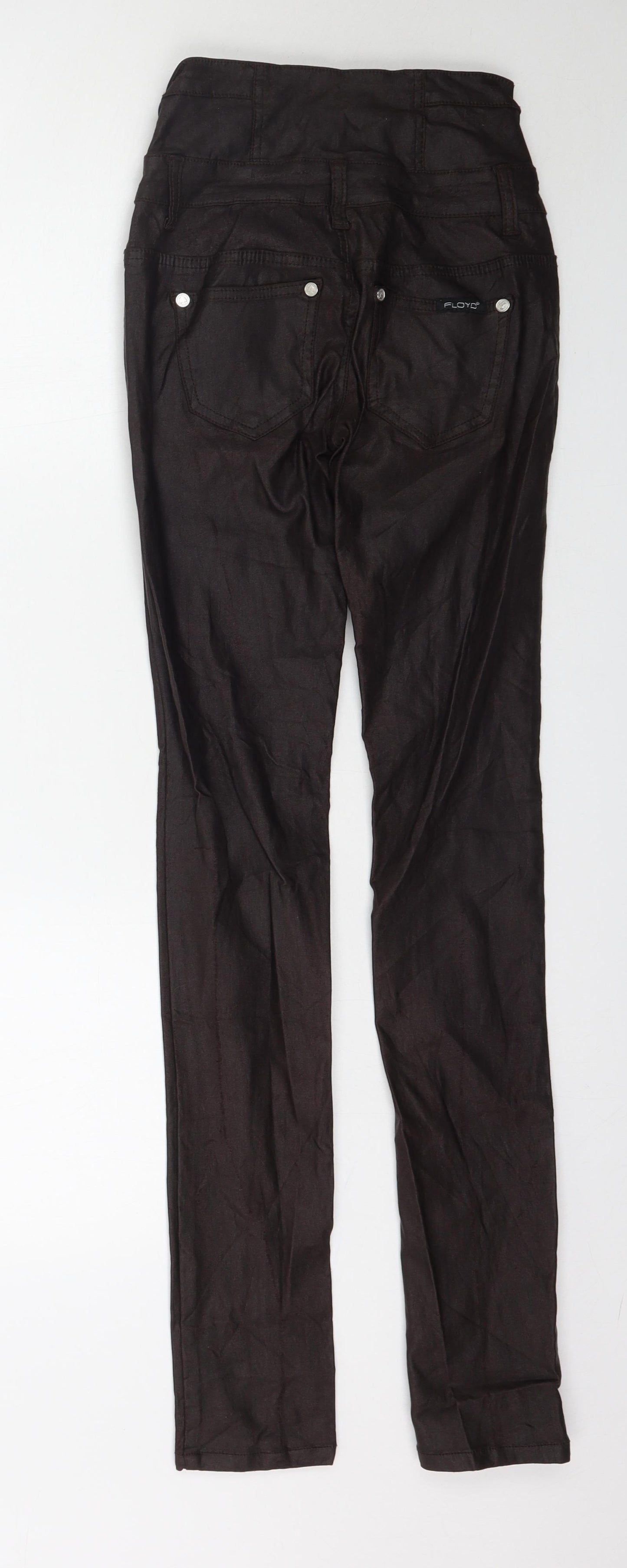 Floyd Womens Brown   Skinny Jeans Size 25 in L32 in - Faux Leather