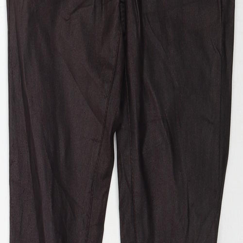 Floyd Womens Brown   Skinny Jeans Size 25 in L32 in - Faux Leather
