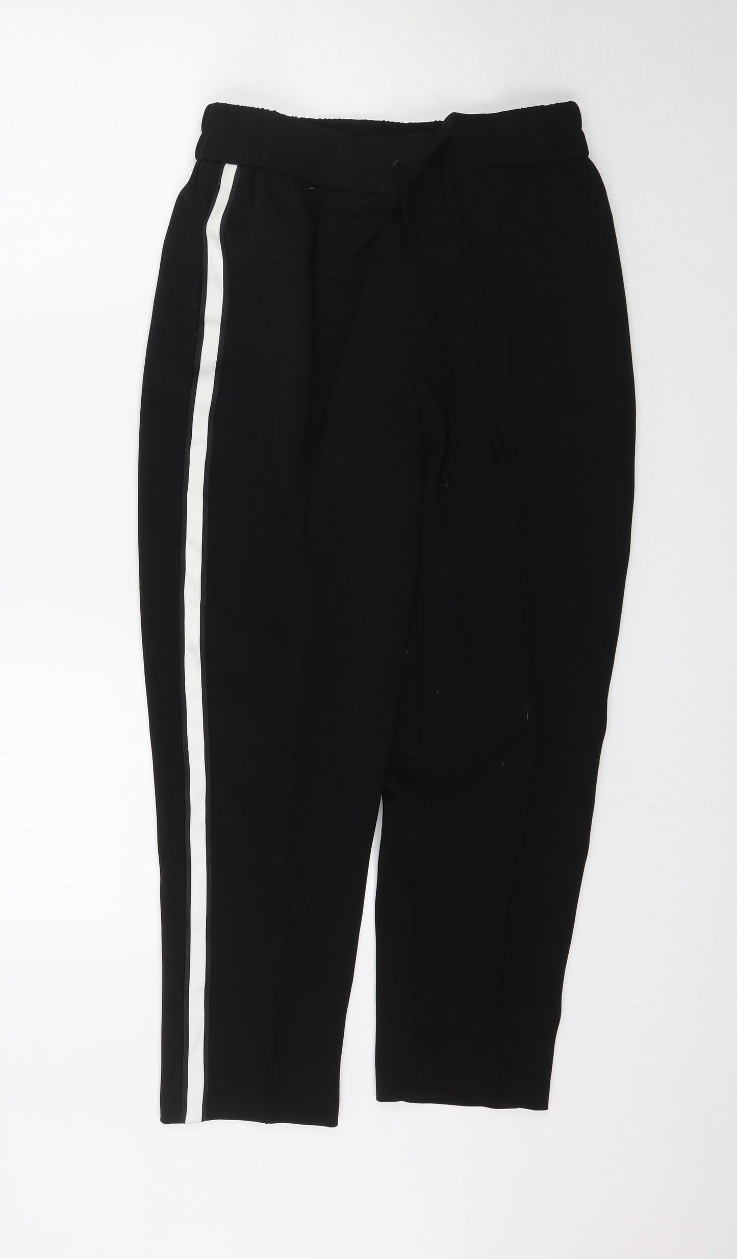 Papaya Womens Black   Trousers  Size 12 L25 in