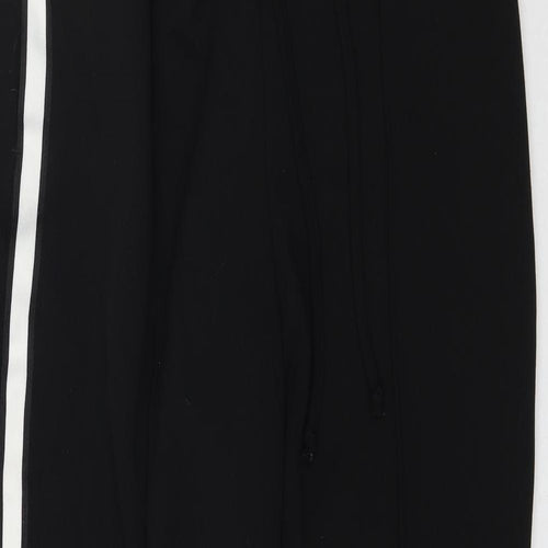 Papaya Womens Black   Trousers  Size 12 L25 in