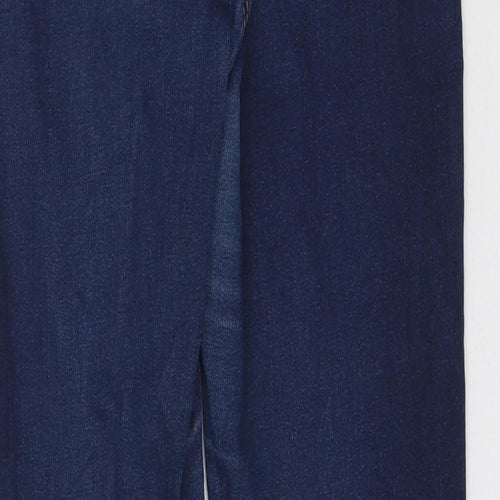 Denim Co. Womens Blue  Denim Skinny Jeans Size 10 L29 in