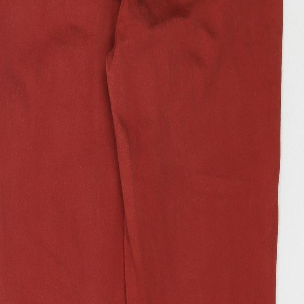 NEXT Womens Orange  Denim Skinny Jeans Size 10 L29 in - Burnt Orange