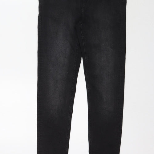 Preworn Womens Black  Denim Skinny Jeans Size S L32 in