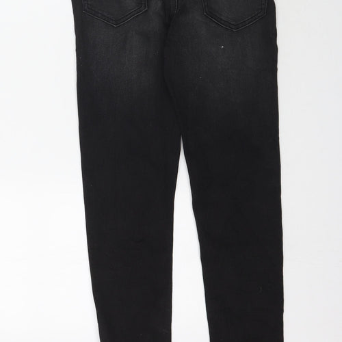 Preworn Womens Black  Denim Skinny Jeans Size S L32 in