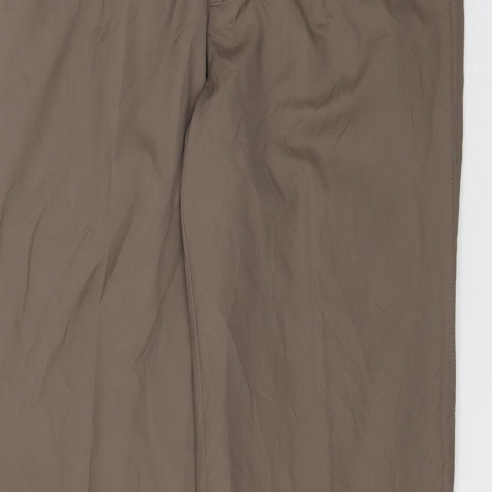 Resreved Womens Brown   Trousers  Size 8 L32 in