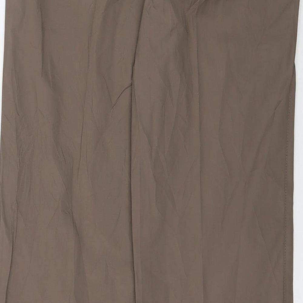 Resreved Womens Brown   Trousers  Size 8 L32 in