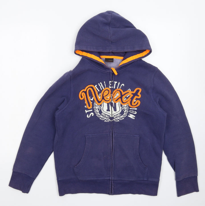 NEXT Boys Blue   Full Zip Hoodie Size 11 Years