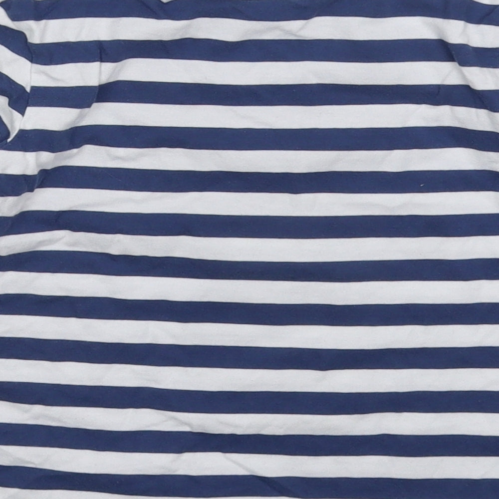 TU Boys Blue Striped  Basic T-Shirt Size 5-6 Years  - Toy Story