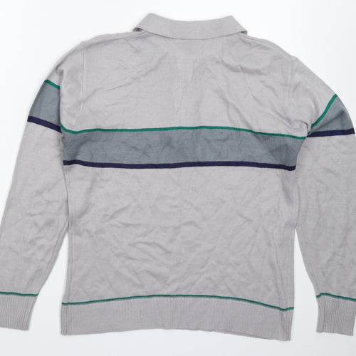 Greenwoods Womens Grey  Knit Pullover Jumper Size M