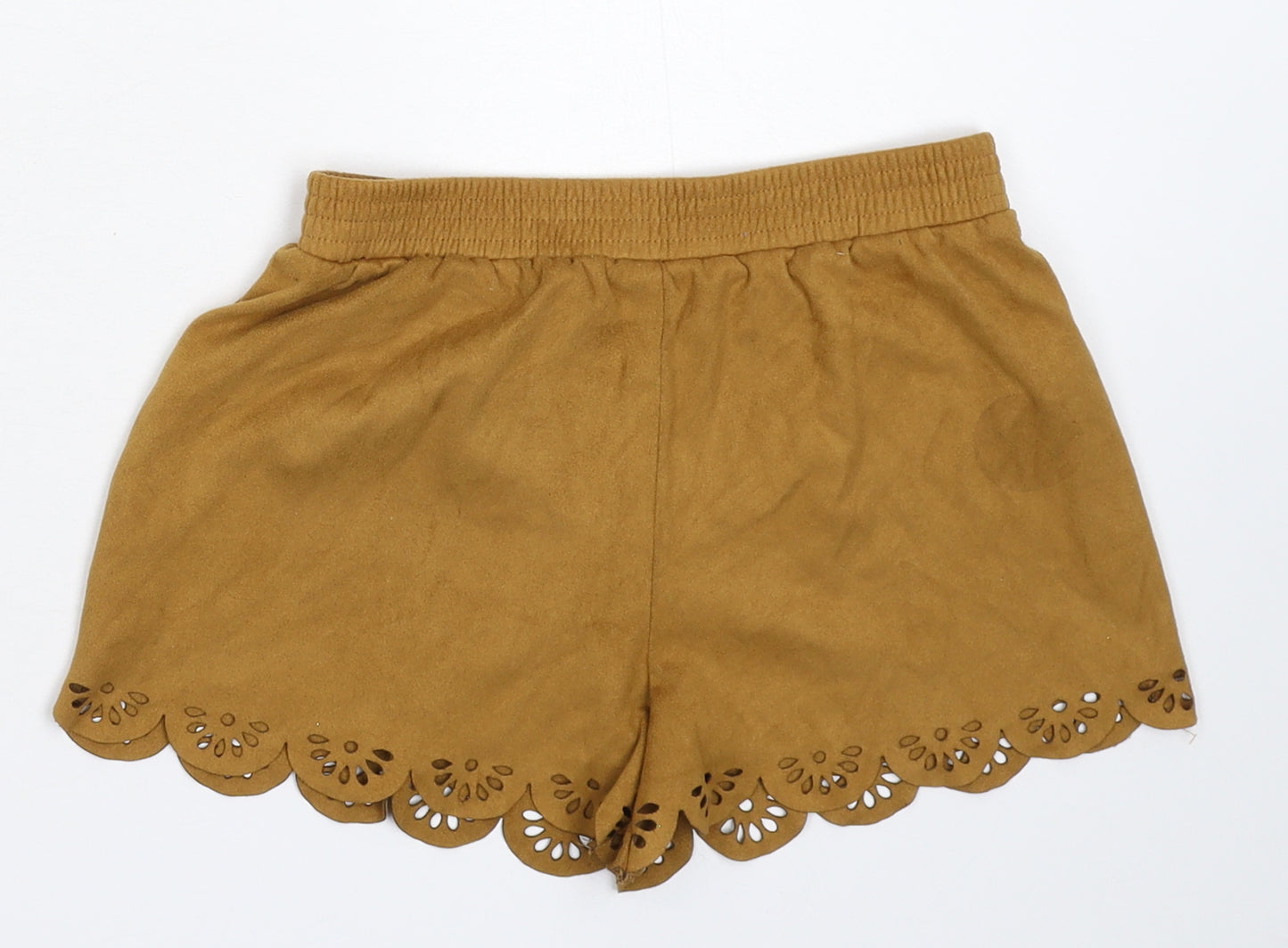 Nutmeg Girls Brown   Bermuda Shorts Size 8-9 Years