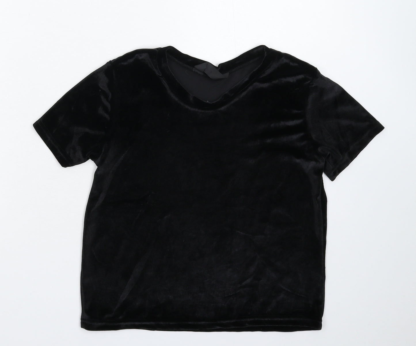 MRT Womens Black   Basic T-Shirt Size 6