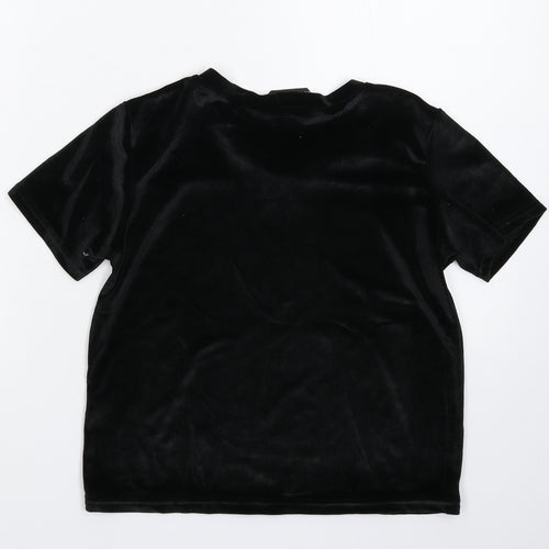 MRT Womens Black   Basic T-Shirt Size 6