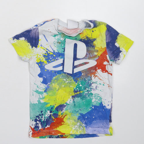 NEXT Boys Multicoloured   Basic T-Shirt Size 4 Years  - Playstation