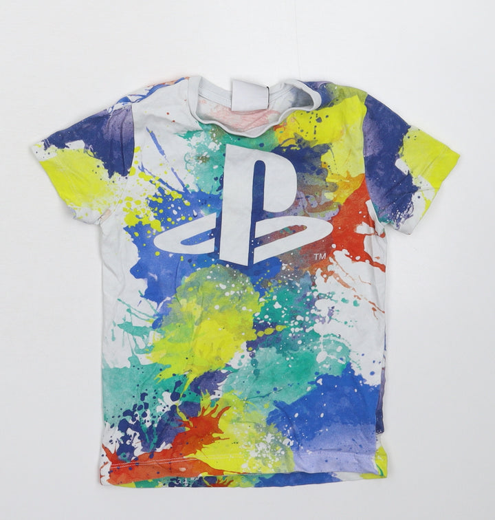 NEXT Boys Multicoloured   Basic T-Shirt Size 4 Years  - Playstation