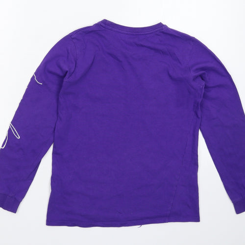 River Island Boys Purple   Pullover Sweatshirt Size 9-10 Years