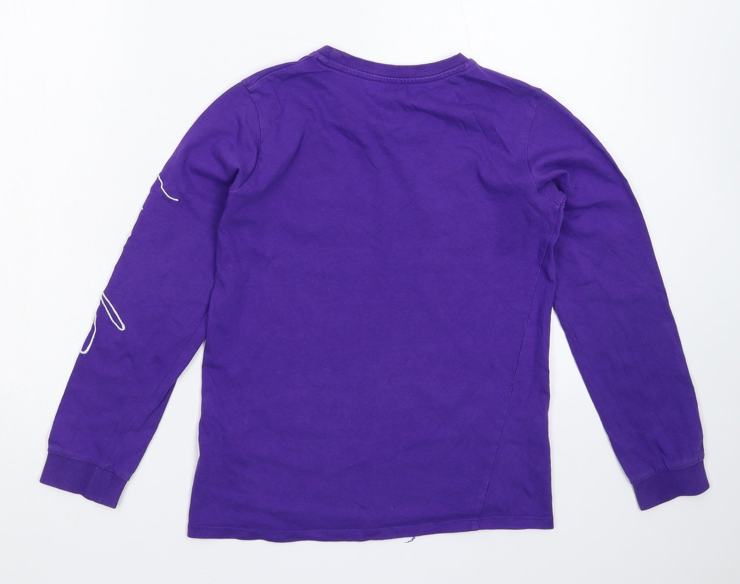 River Island Boys Purple   Pullover Sweatshirt Size 9-10 Years