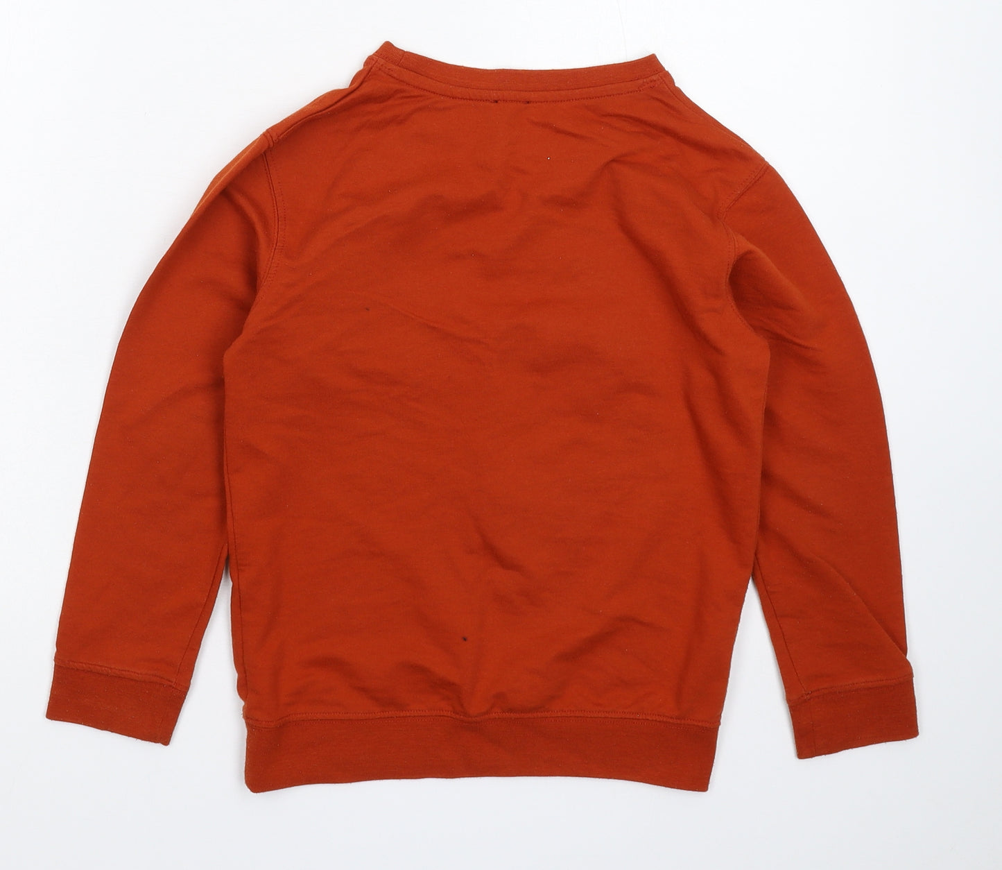 River Island Boys Orange   Pullover Sweatshirt Size 7-8 Years