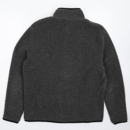 George Mens Grey  Fleece Jacket  Size M