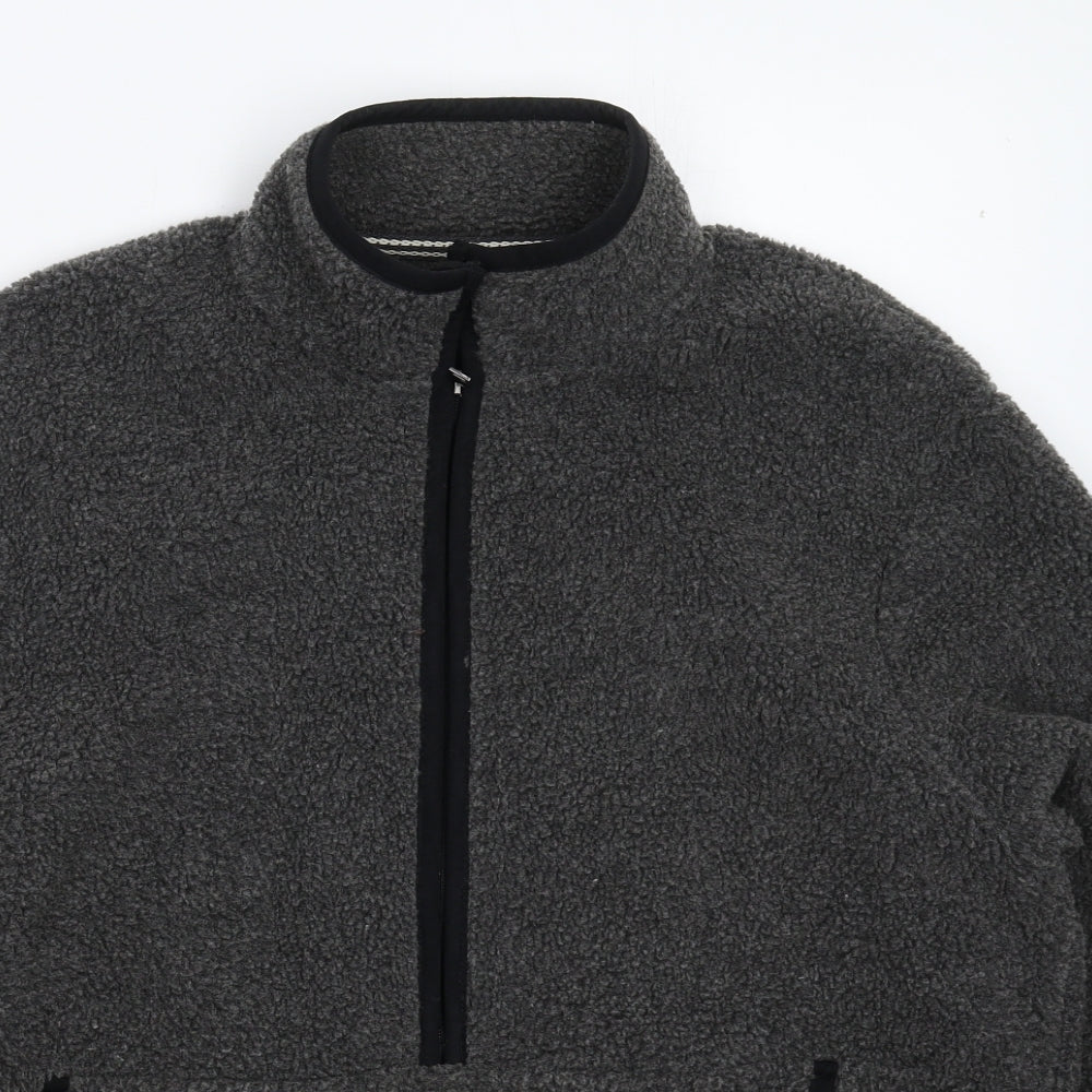 George Mens Grey  Fleece Jacket  Size M