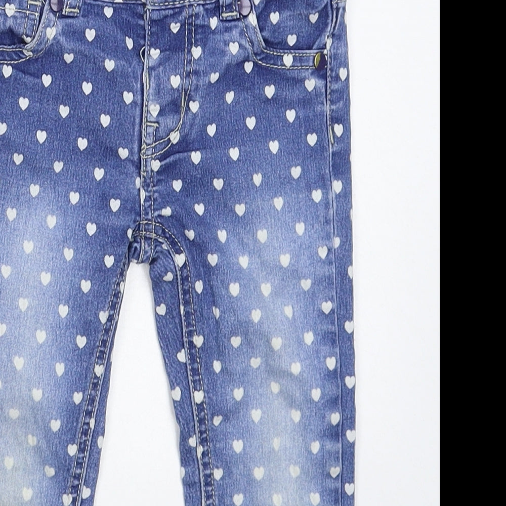 Merc Girls Blue  Denim Skinny Jeans Size 2-3 Years
