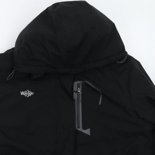Wantdo Mens Black   Jacket  Size 2XL