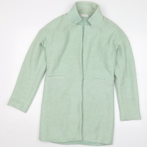 Sheinside Womens Green   Pea Coat Coat Size M