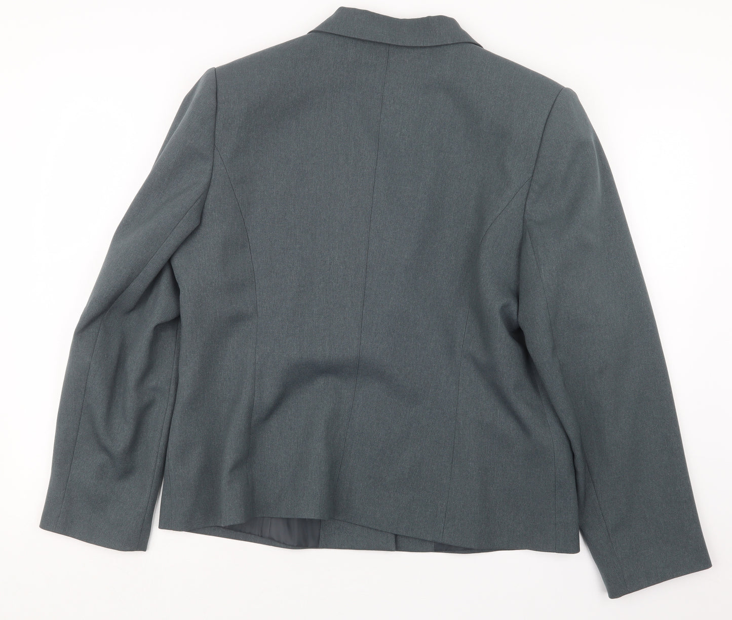 EWM Womens Grey   Jacket Blazer Size 16