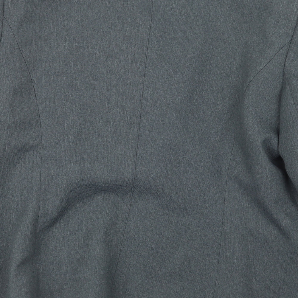 EWM Womens Grey   Jacket Blazer Size 16