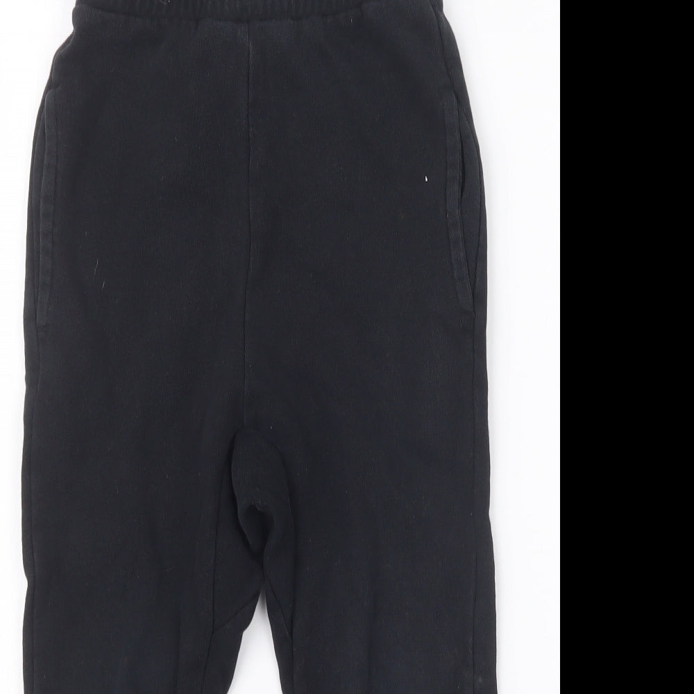 NEXT Boys Black   Jogger Trousers Size 6 Years