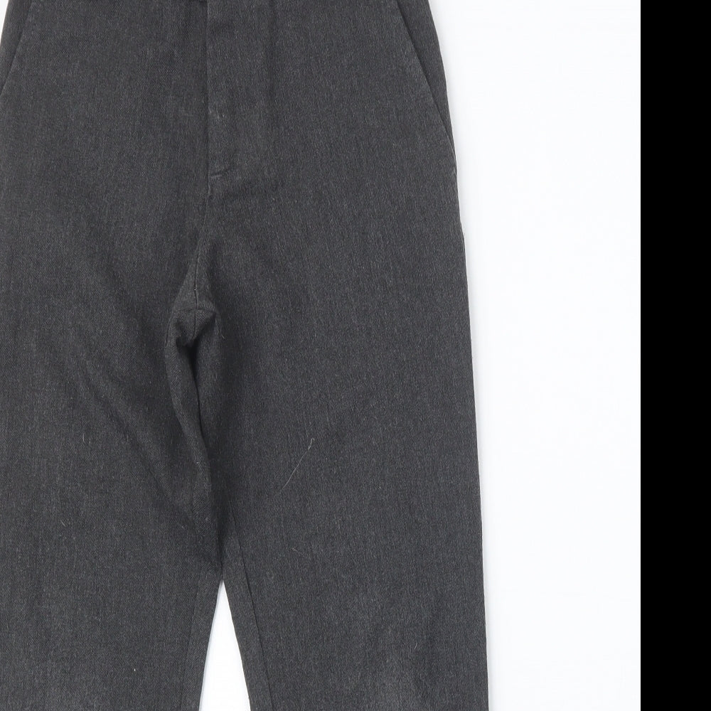 George Boys Grey   Cargo Trousers Size 6-7 Years