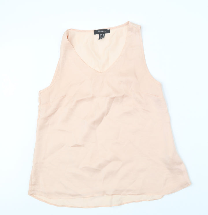 Atmosphere Womens Pink   Basic Button-Up Size 10