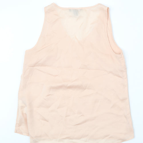 Atmosphere Womens Pink   Basic Button-Up Size 10