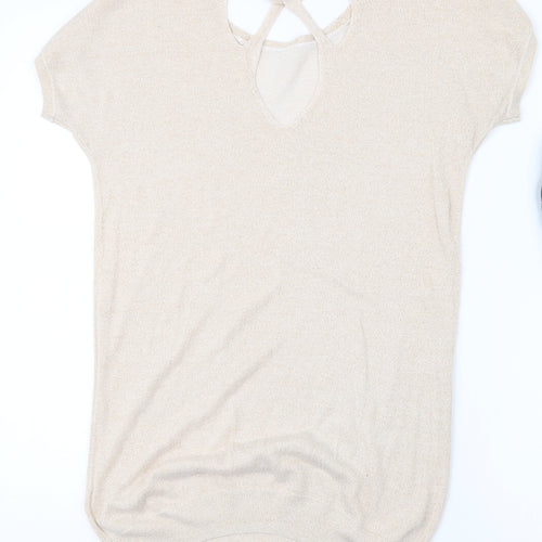NEXT Womens Pink  Knit Pullover Jumper Size 6