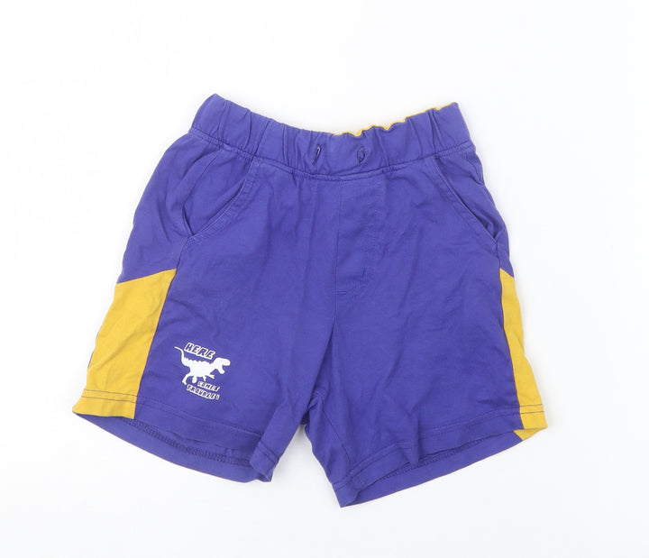 Easy Buy Boys Blue   Cargo Shorts Size 3-4 Years