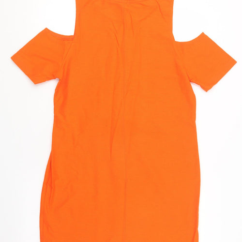 River Island Womens Orange   T-Shirt Dress  Size 12