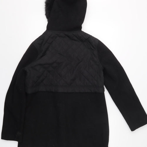 Marks and Spencer Womens Black   Pea Coat Coat Size 12