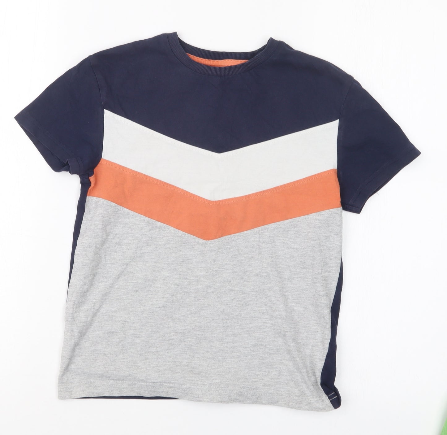 Marks and Spencer Boys Grey   Basic T-Shirt Size 7-8 Years