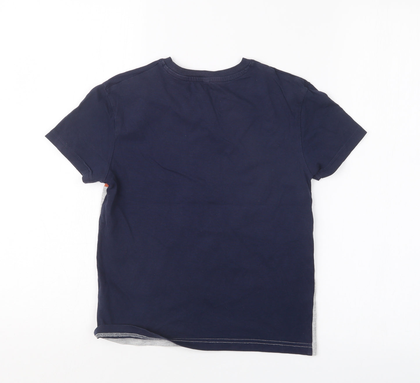 Marks and Spencer Boys Grey   Basic T-Shirt Size 7-8 Years