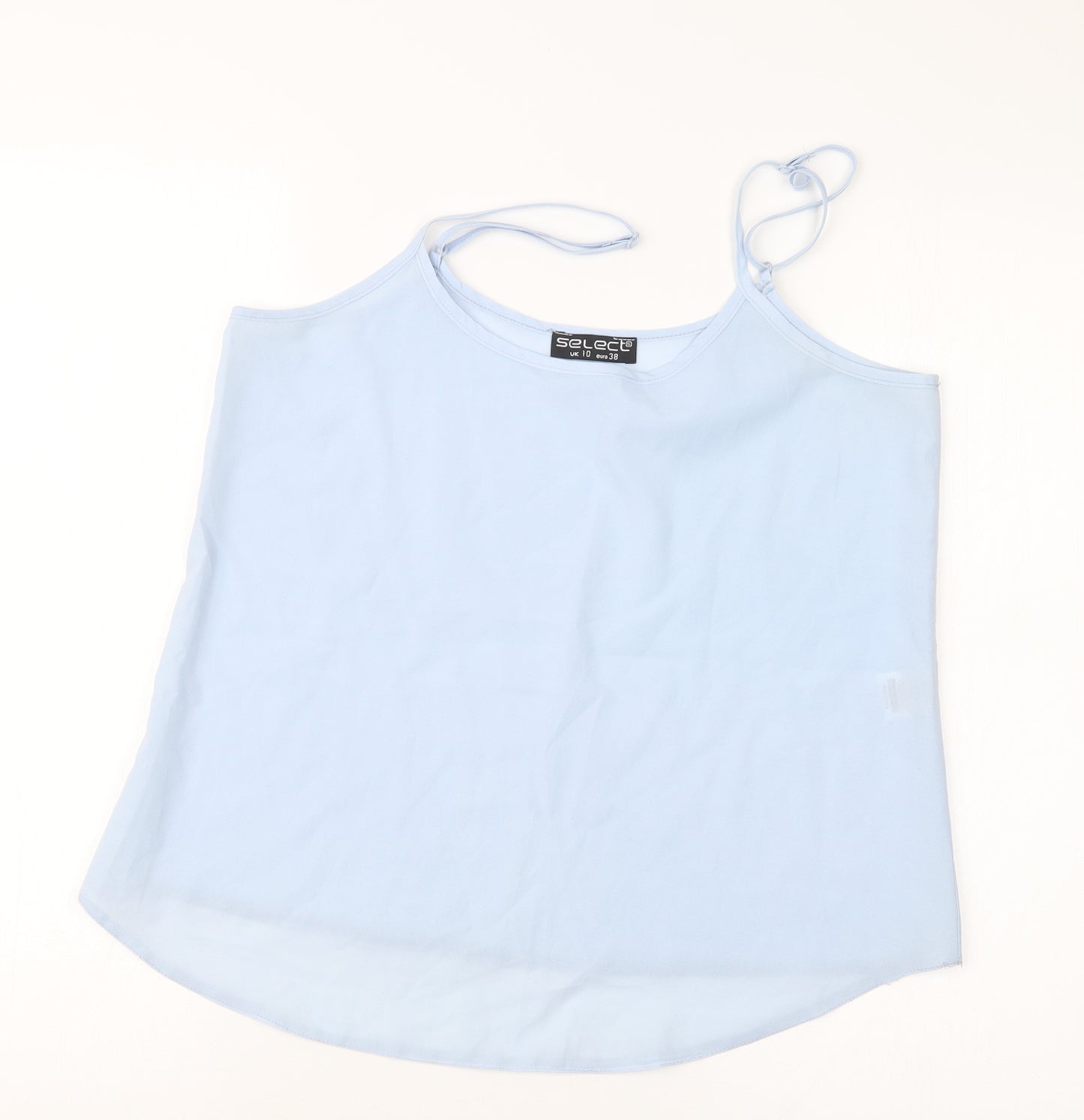 Select Womens Blue   Basic Blouse Size 10