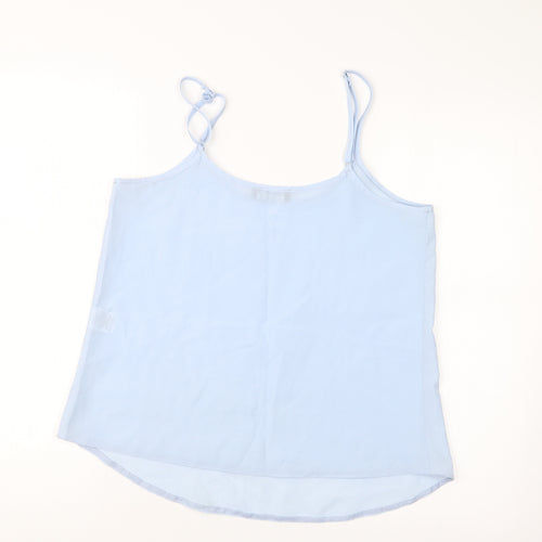 Select Womens Blue   Basic Blouse Size 10