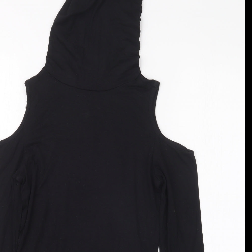 New Look Womens Black   Basic T-Shirt Size 8